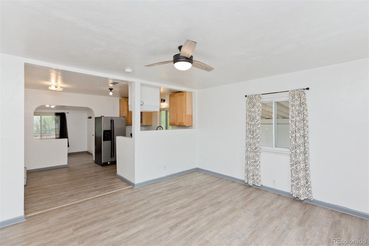 Empty room, Interior, Wood Texture Flooring