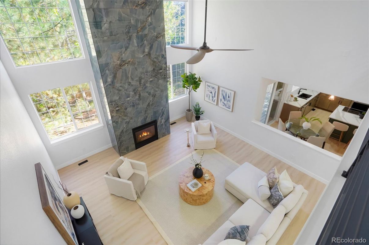 Fireplace, Interior, Living room, Wood Texture Flooring