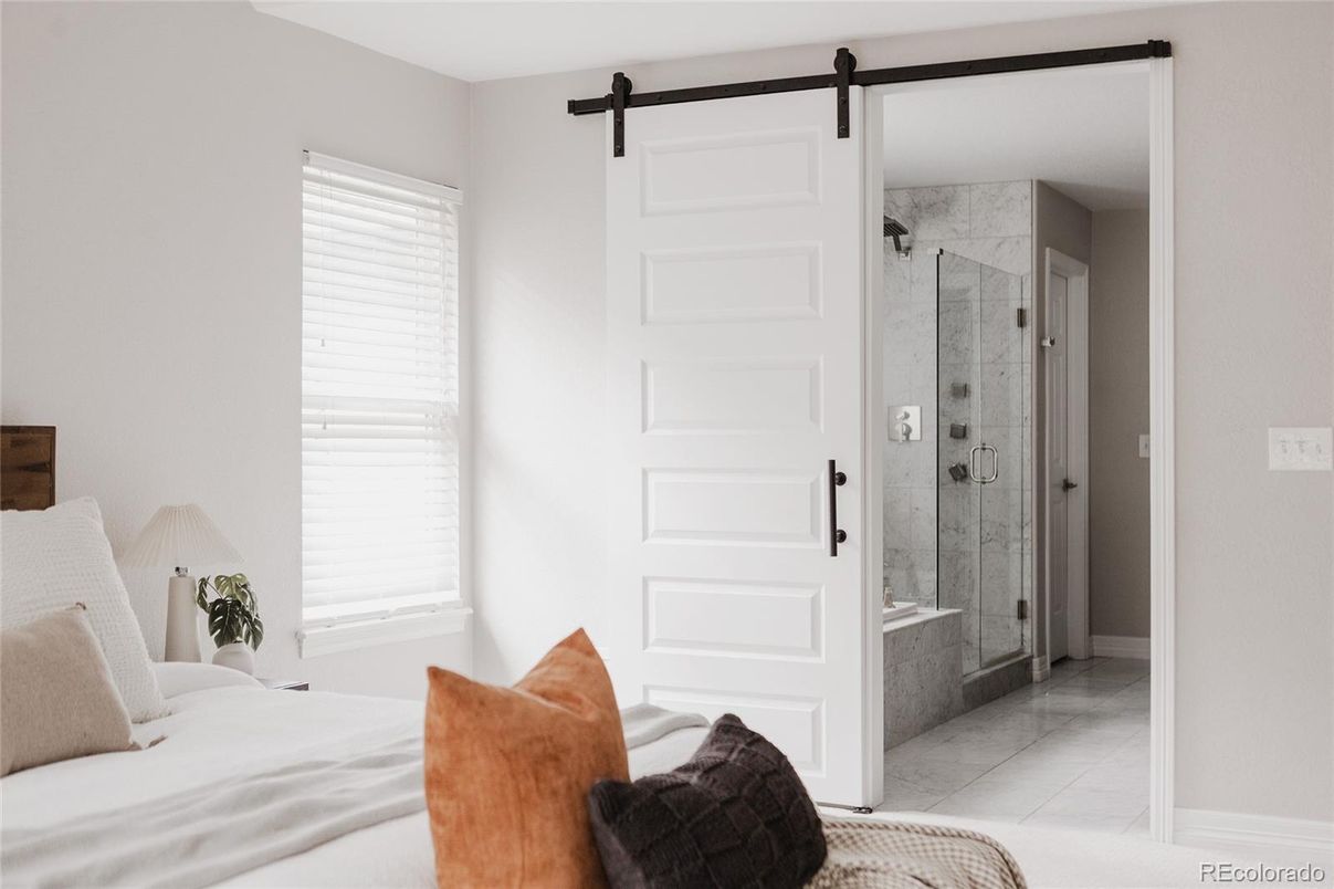 Bathroom, Bedroom, Glass Shower, Interior