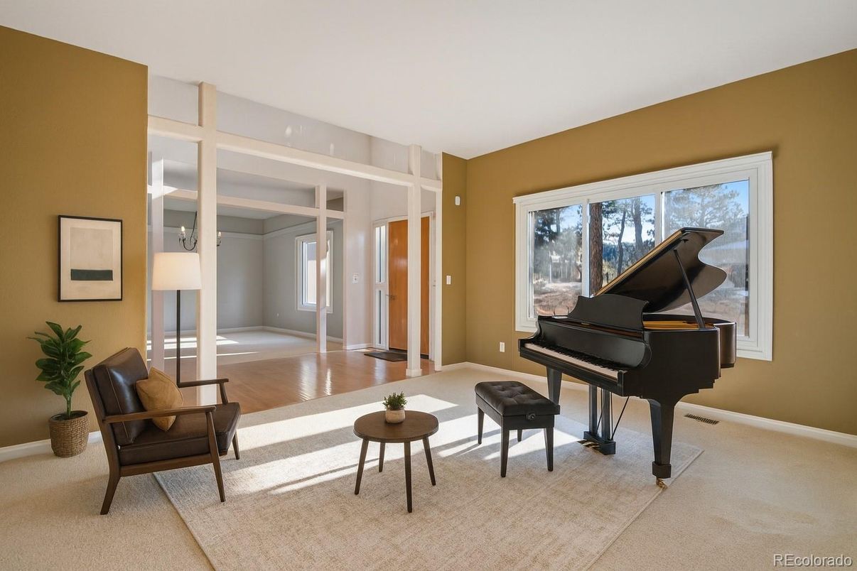 Interior, Piano, Wood Texture Flooring