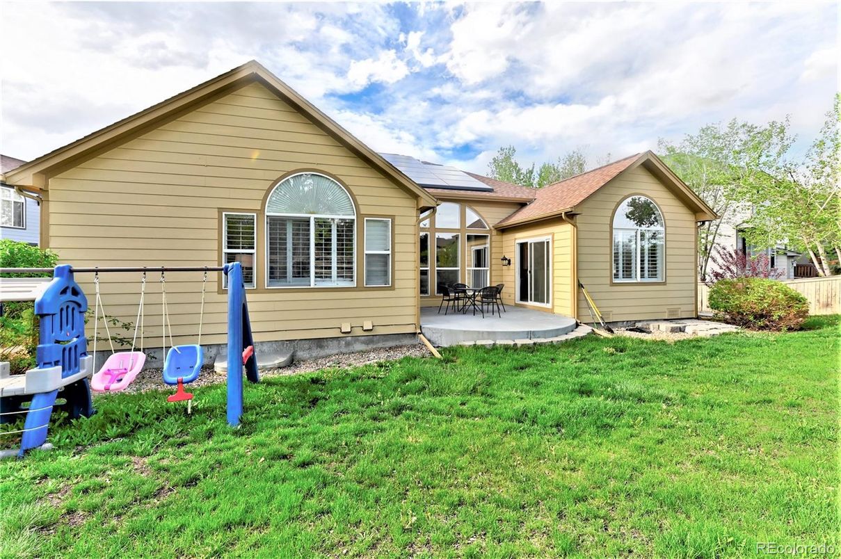 Backyard, Exterior, Solar Panels