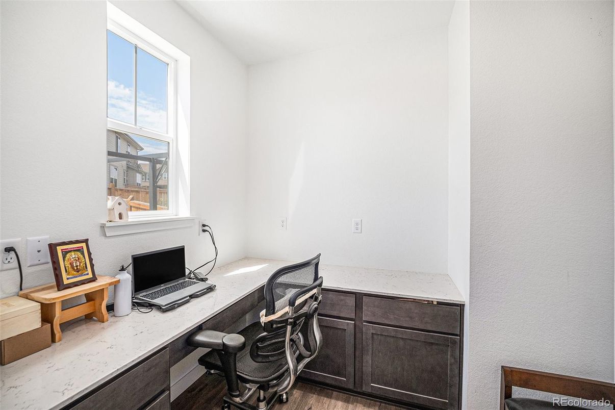 Home Office, Interior, Wood Texture Flooring