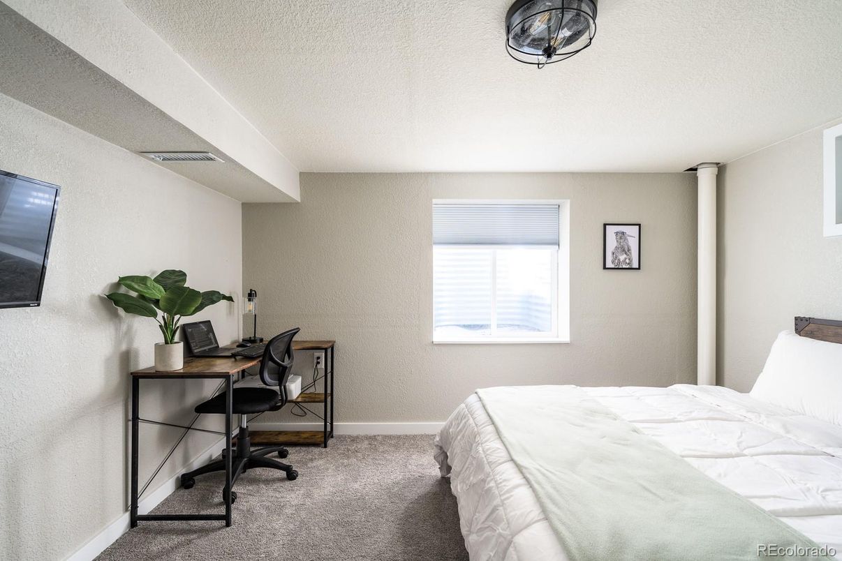 Bedroom, Home Office, Interior