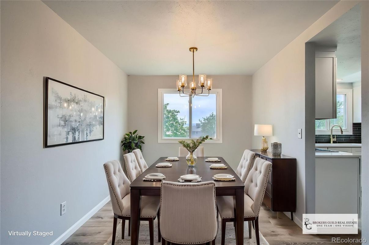 Chandelier, Dining room, Interior, Pendant Lights, Wood Texture Flooring