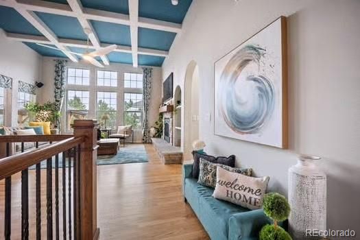 Interior, Living room, Wood Texture Flooring