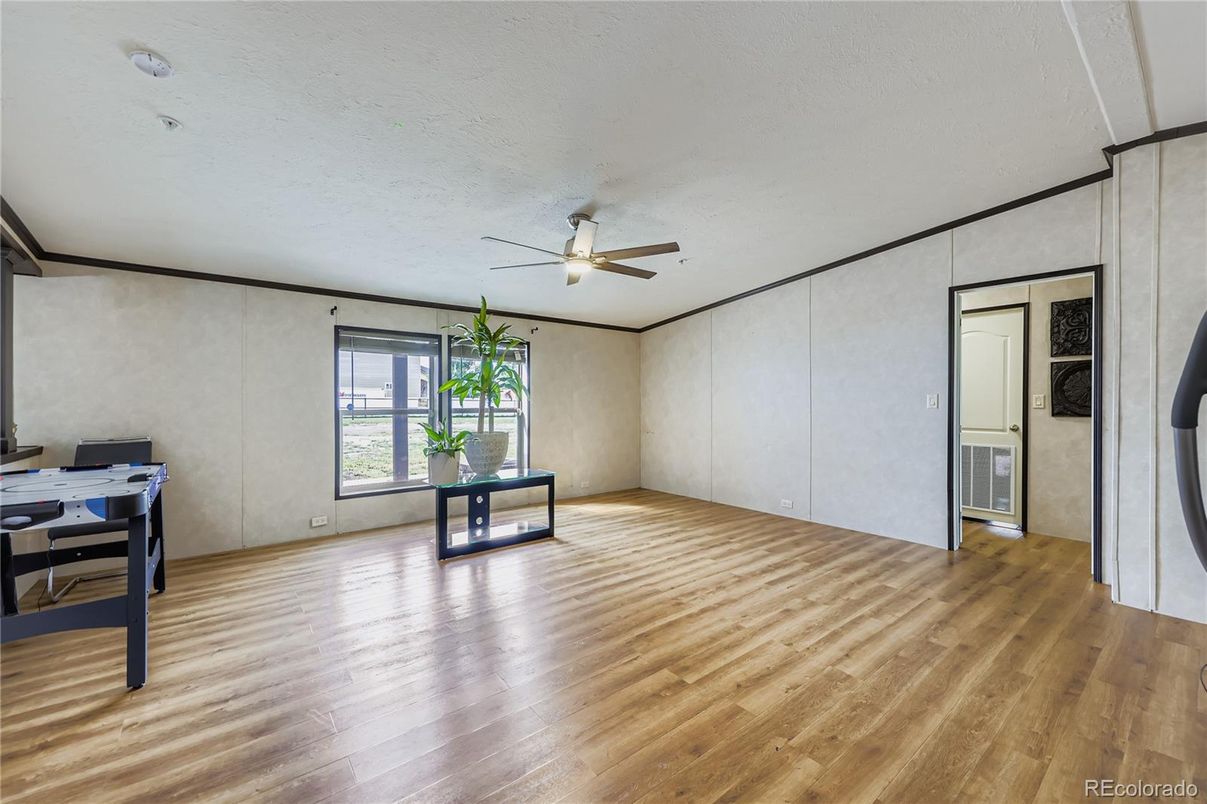 Empty room, Interior, Wood Texture Flooring