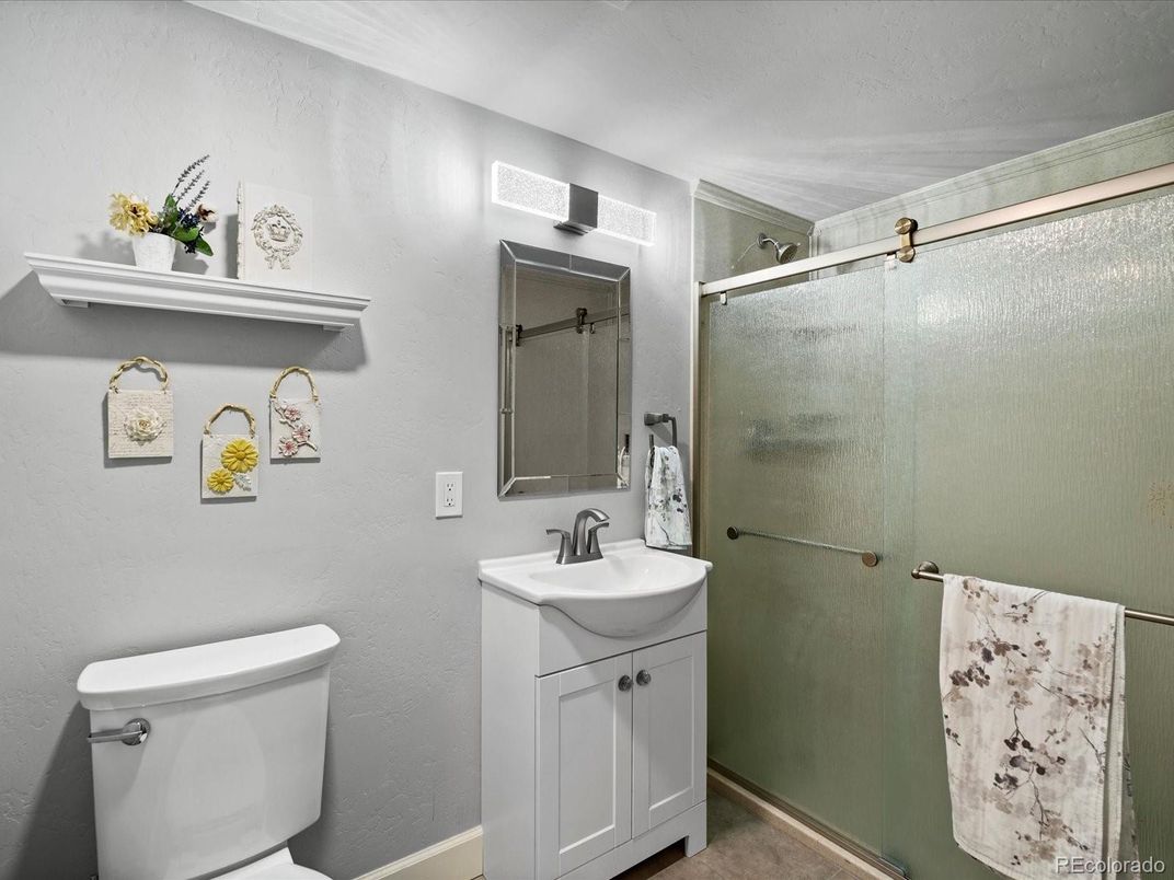 Bathroom, Glass Shower, Interior