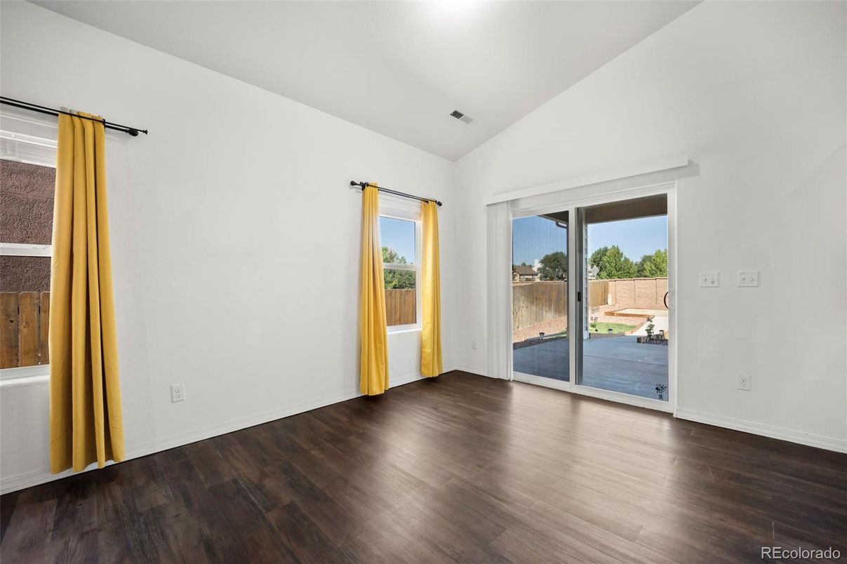 Empty room, Interior, Wood Texture Flooring