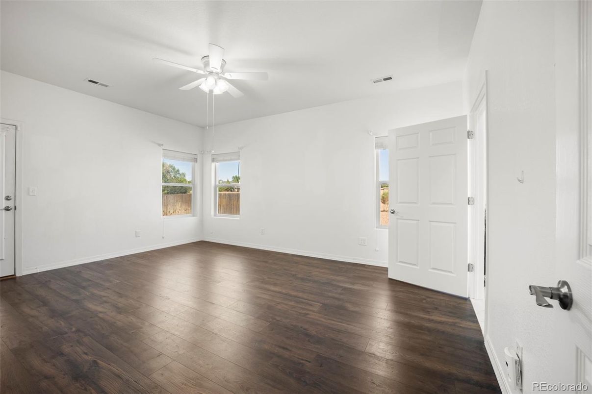 Empty room, Interior, Wood Texture Flooring