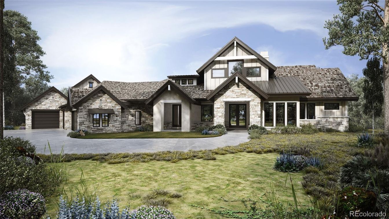 Backyard, Detached Garage, Exterior, Facade, Tudor Revival