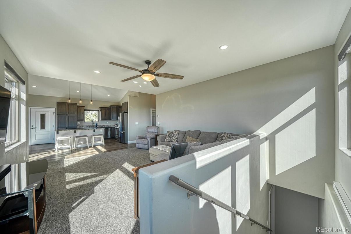 Interior, Kitchen, Living room, Pendant Lights, Recessed Lighting