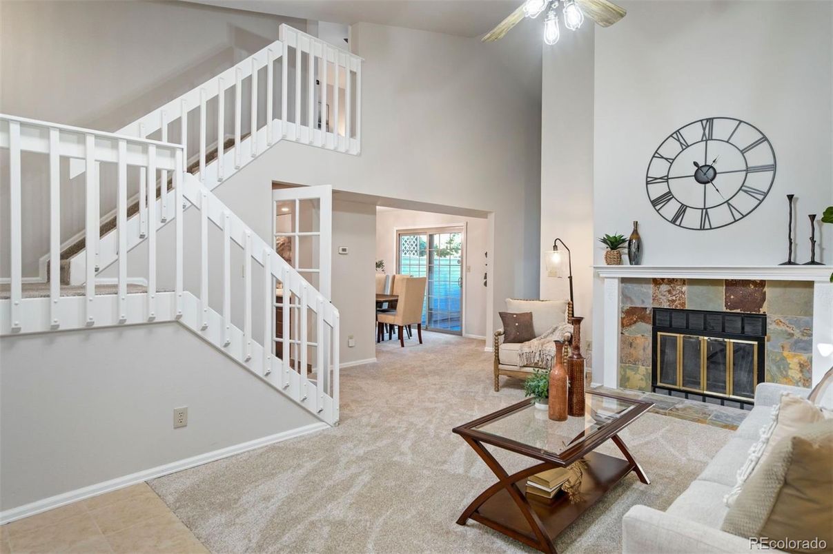 Fireplace, Interior, Living room