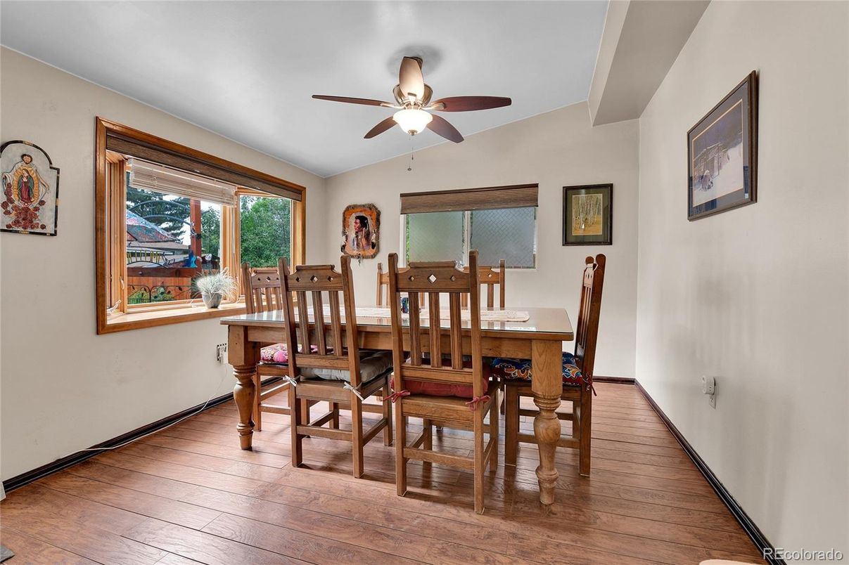 Dining room, Interior, Wood Texture Flooring