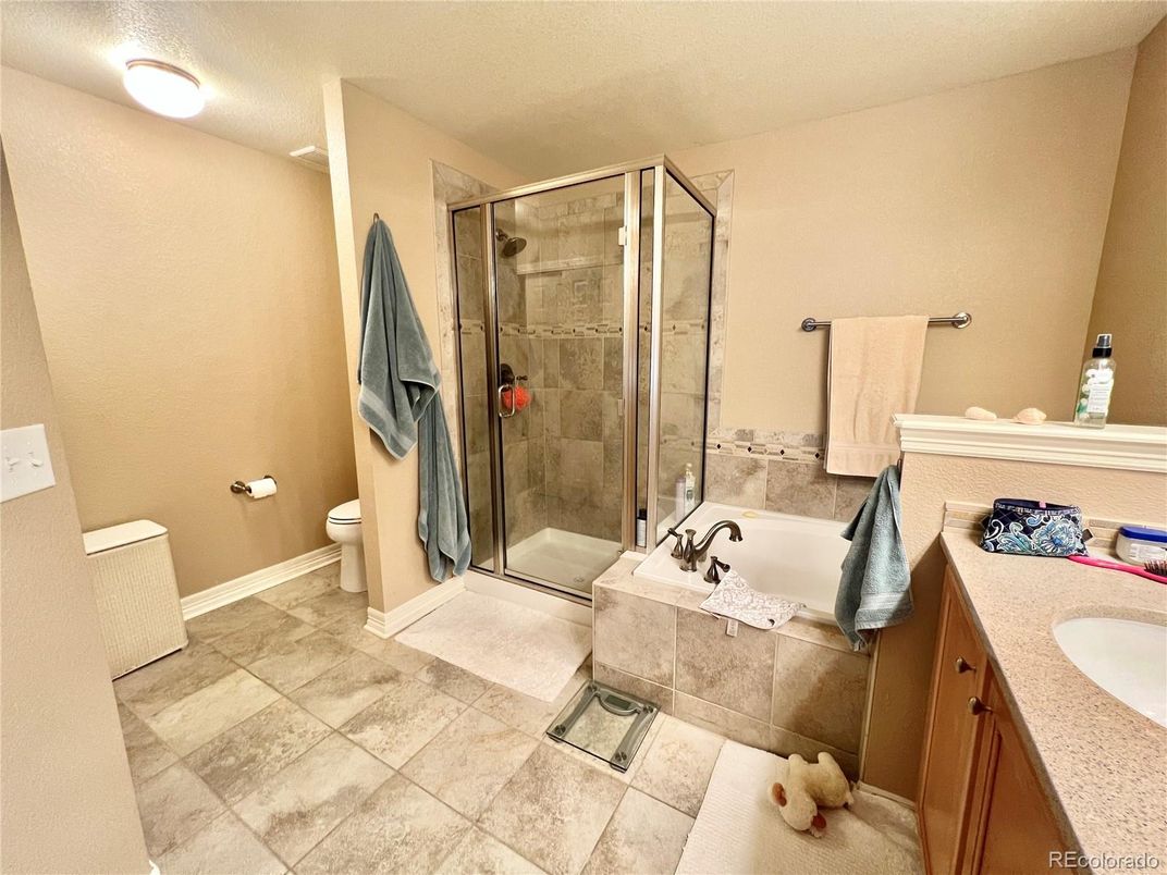 Bathroom, Dual Sink Vanities, Glass Shower, Interior