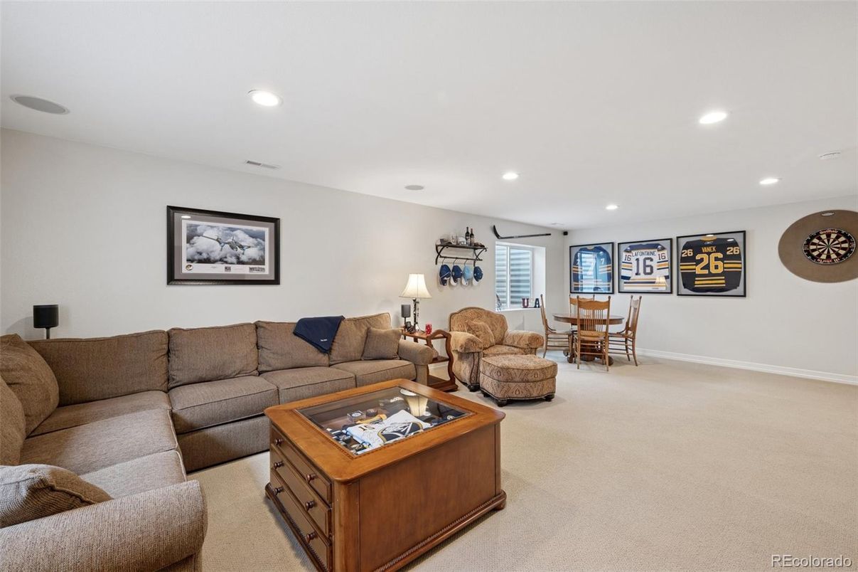 Dining room, Interior, Living room, Recessed Lighting