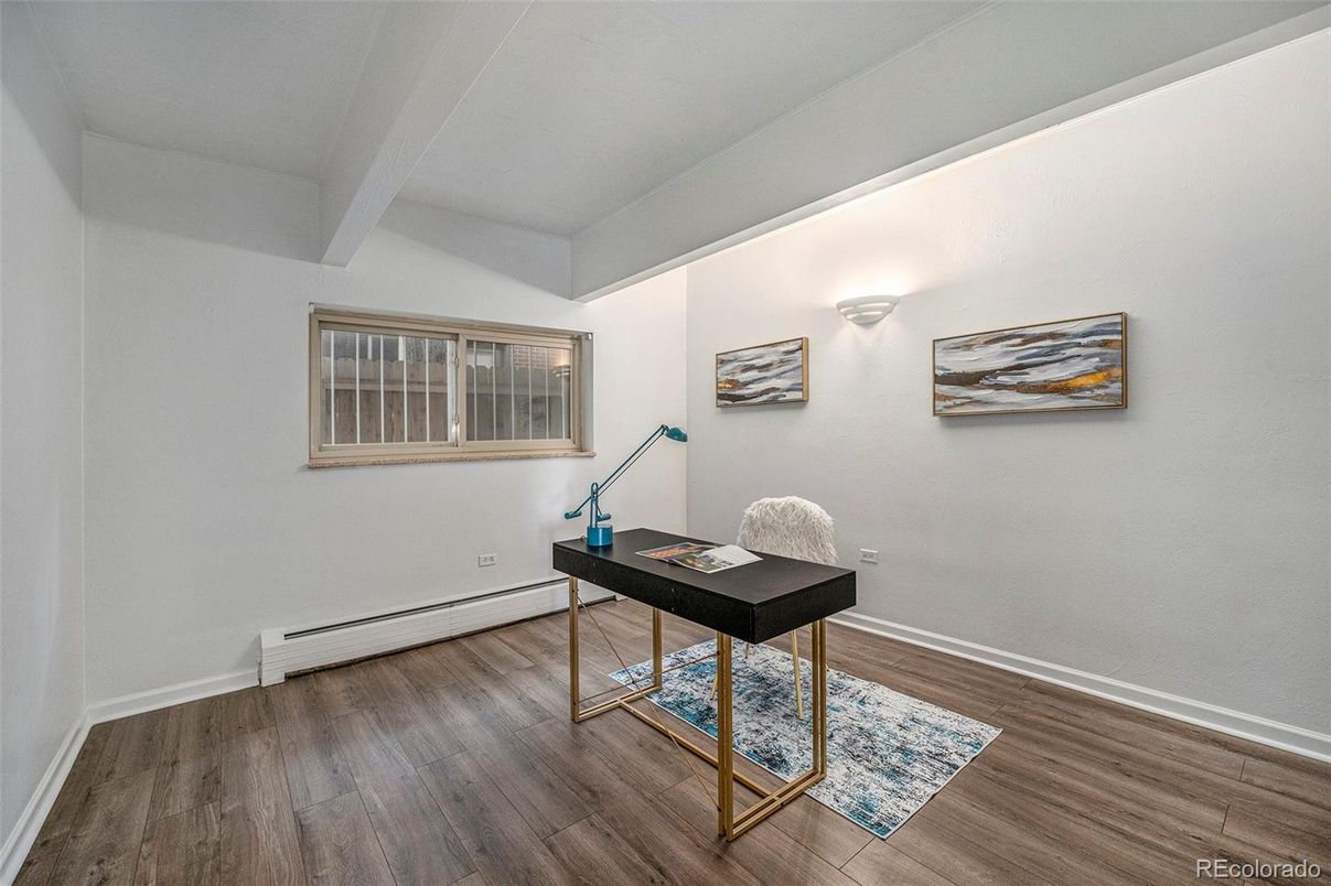 Home Office, Interior, Wood Texture Flooring