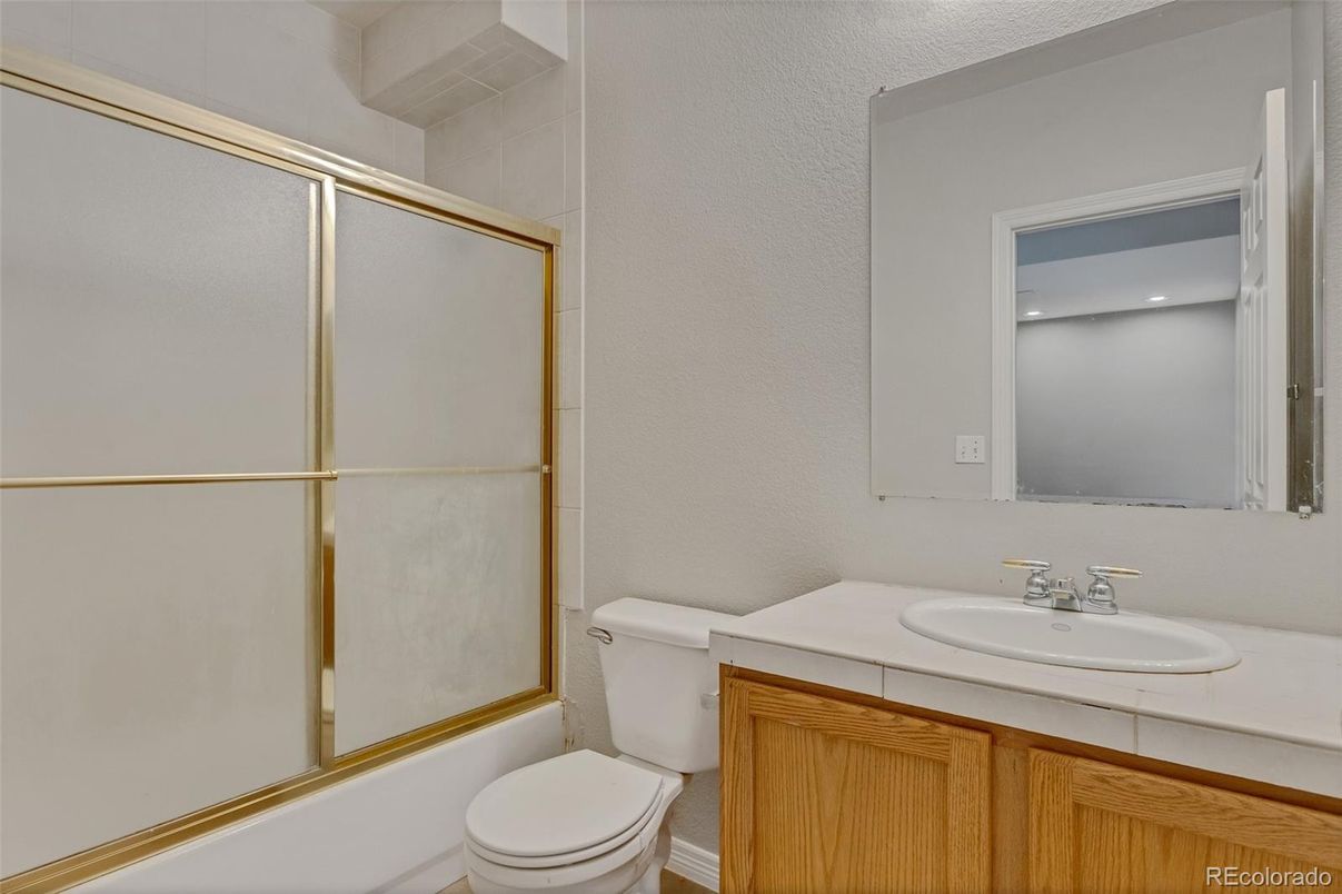 Bathroom, Glass Shower, Interior, Tile Countertops