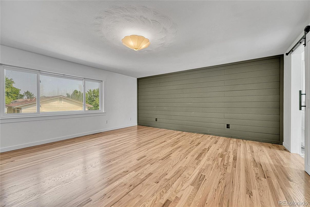 Empty room, Interior, Wood Texture Flooring