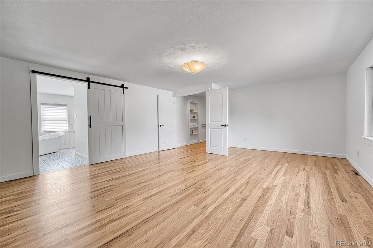 Empty room, Interior, Wood Texture Flooring