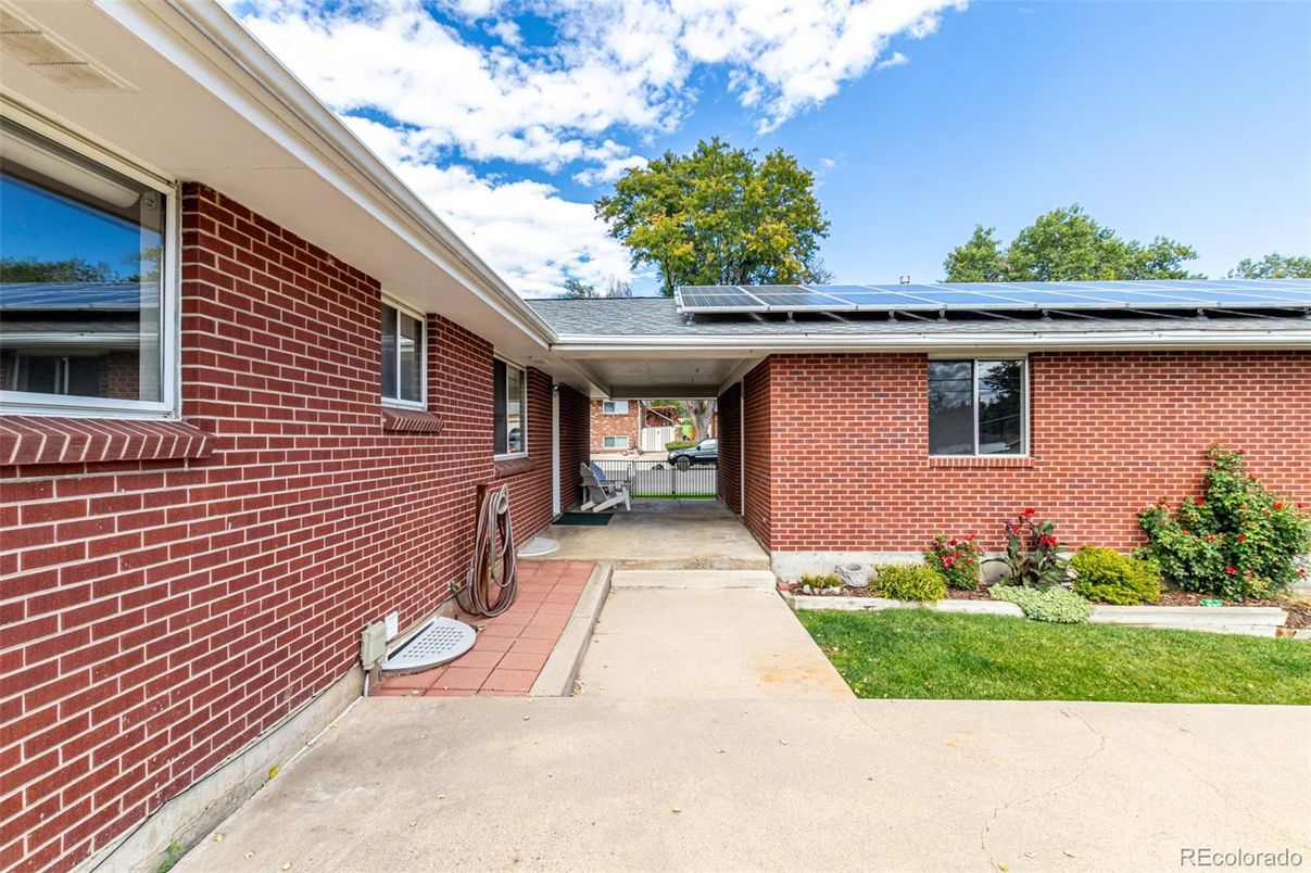 Exterior, Solar Panels