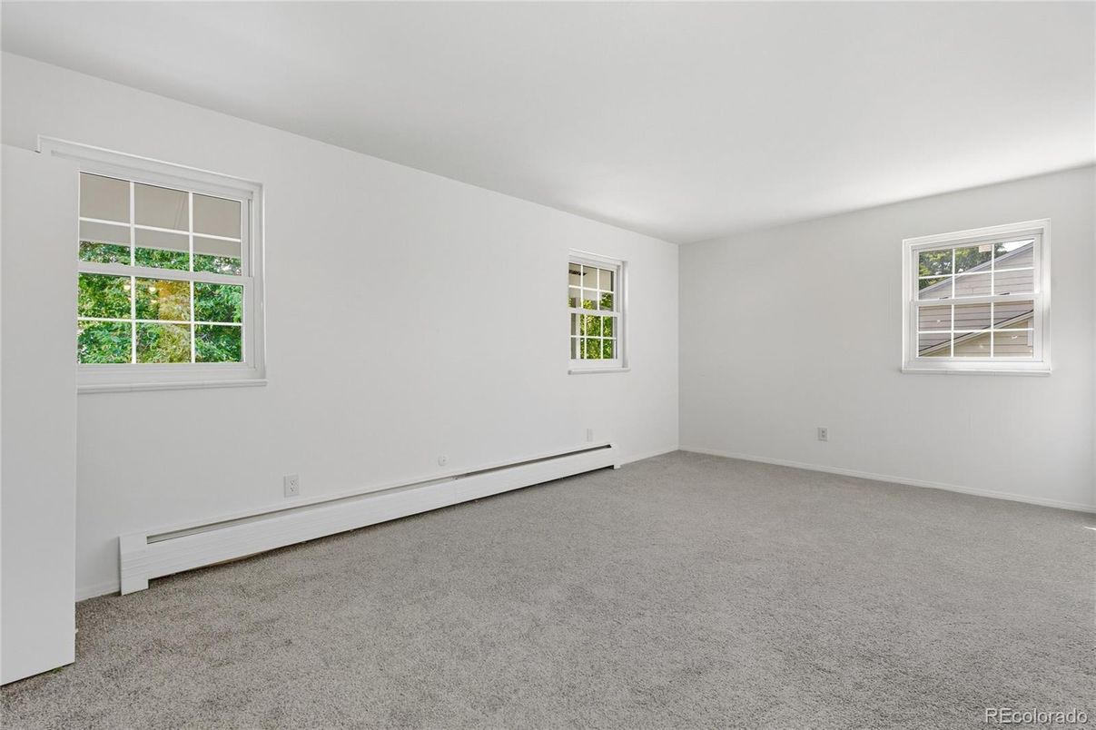 Empty room, Interior