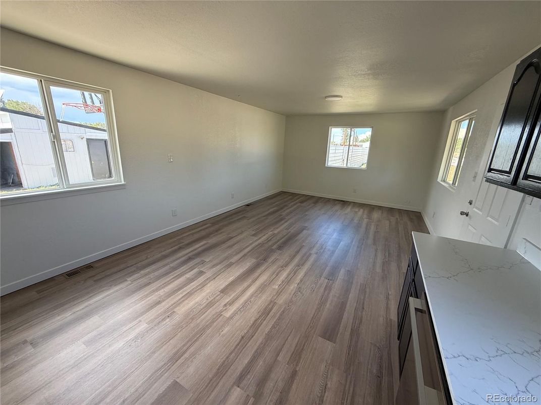 Empty room, Interior, Wood Texture Flooring