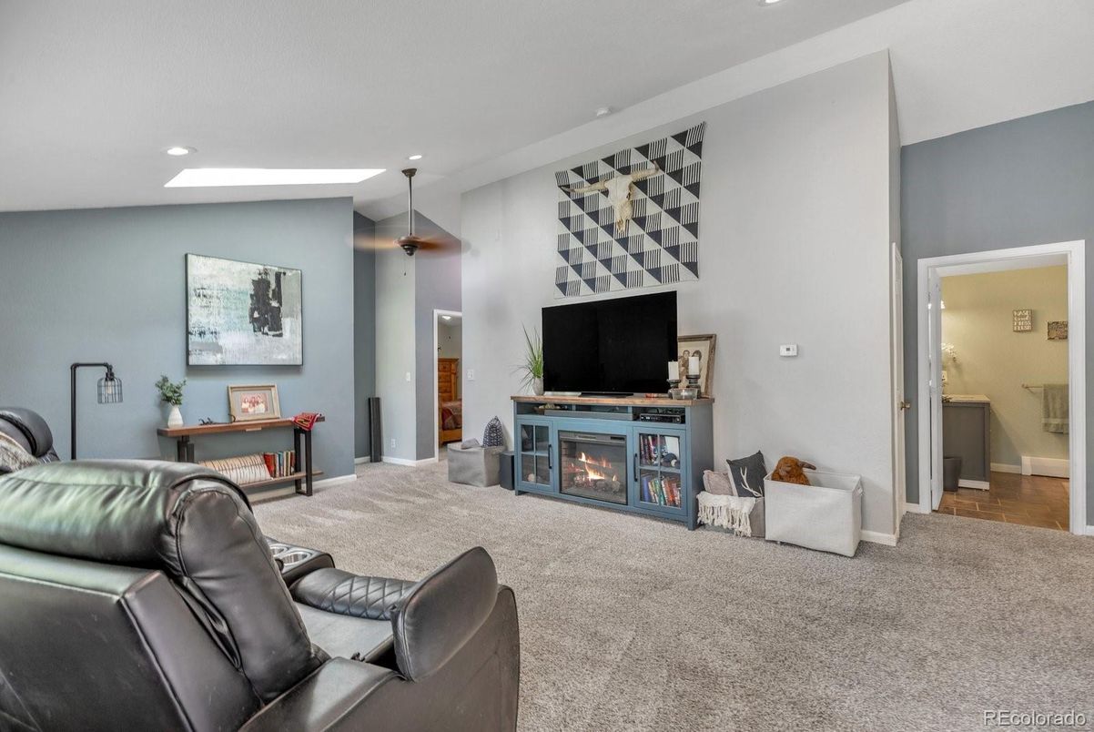 Fireplace, Interior, Pendant Lights, Recessed Lighting