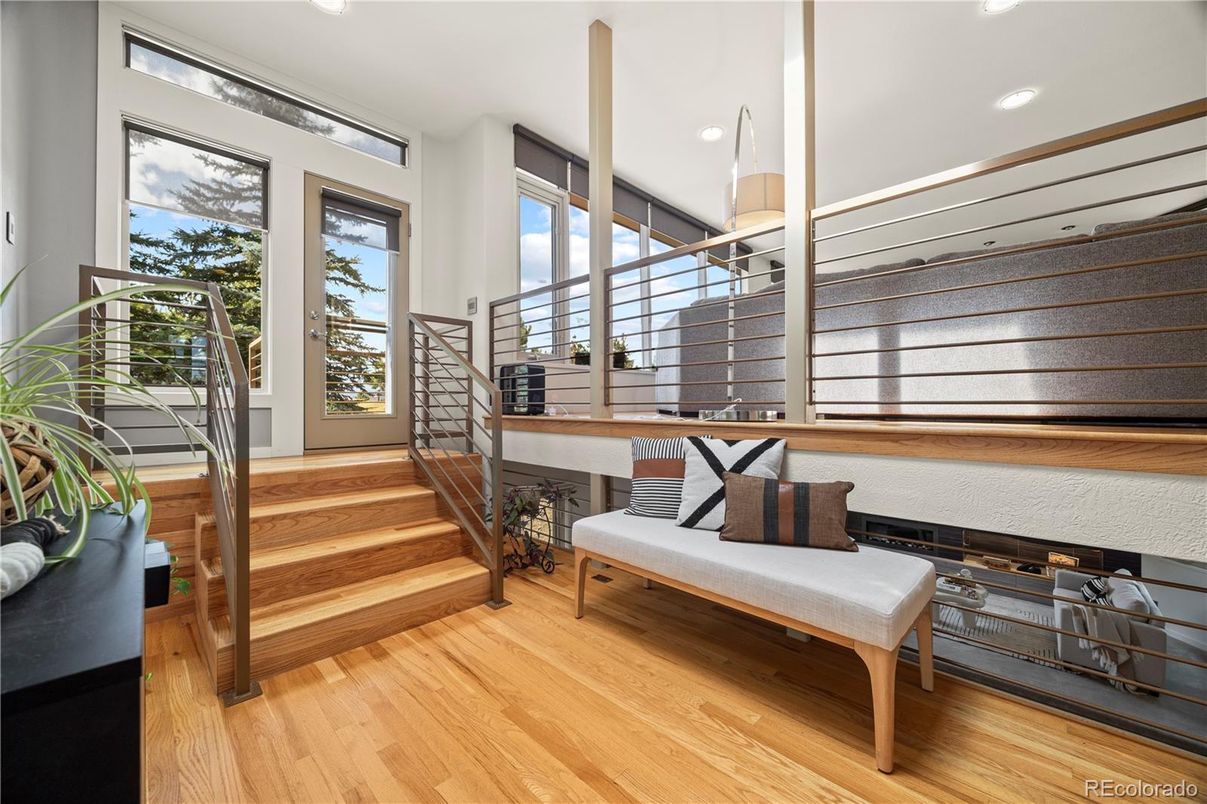 Interior, Recessed Lighting, Wood Texture Flooring