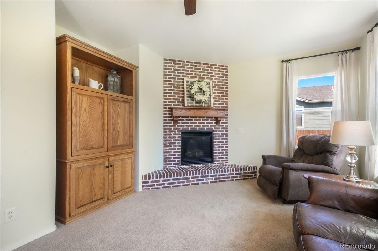 Fireplace, Interior, Stone Walls