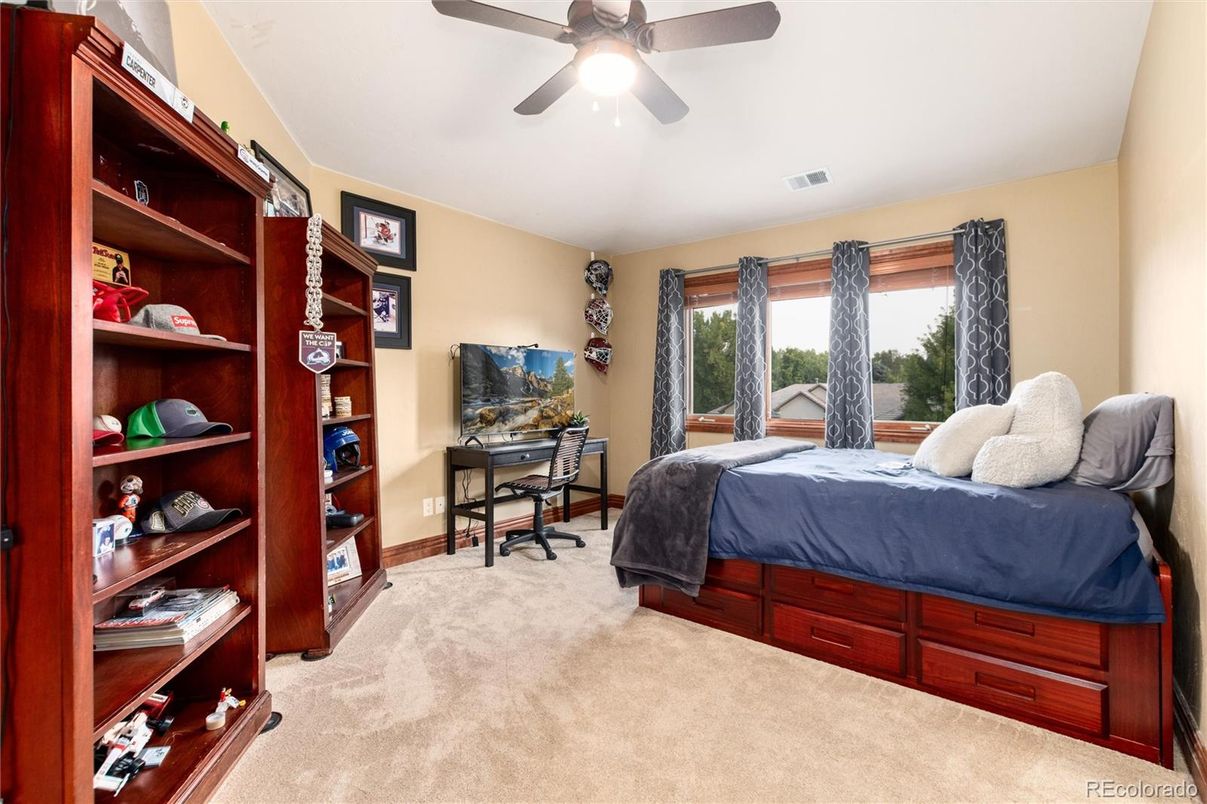 Bedroom, Home Office, Interior