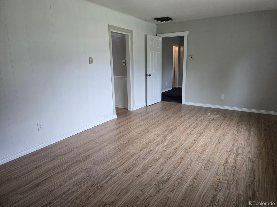 Empty room, Interior, Wood Texture Flooring