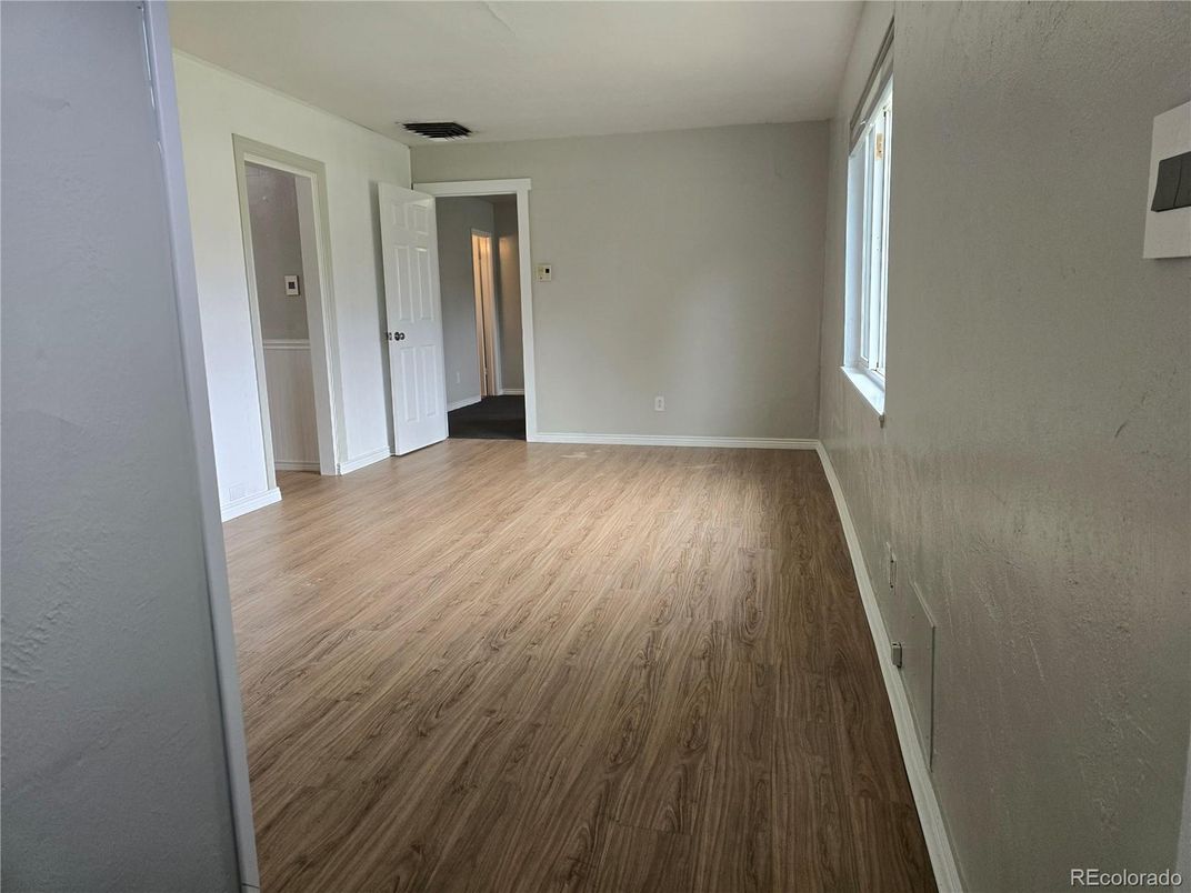 Empty room, Interior, Wood Texture Flooring