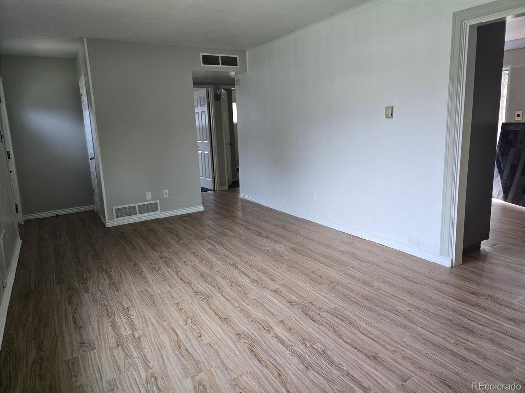 Empty room, Interior, Wood Texture Flooring
