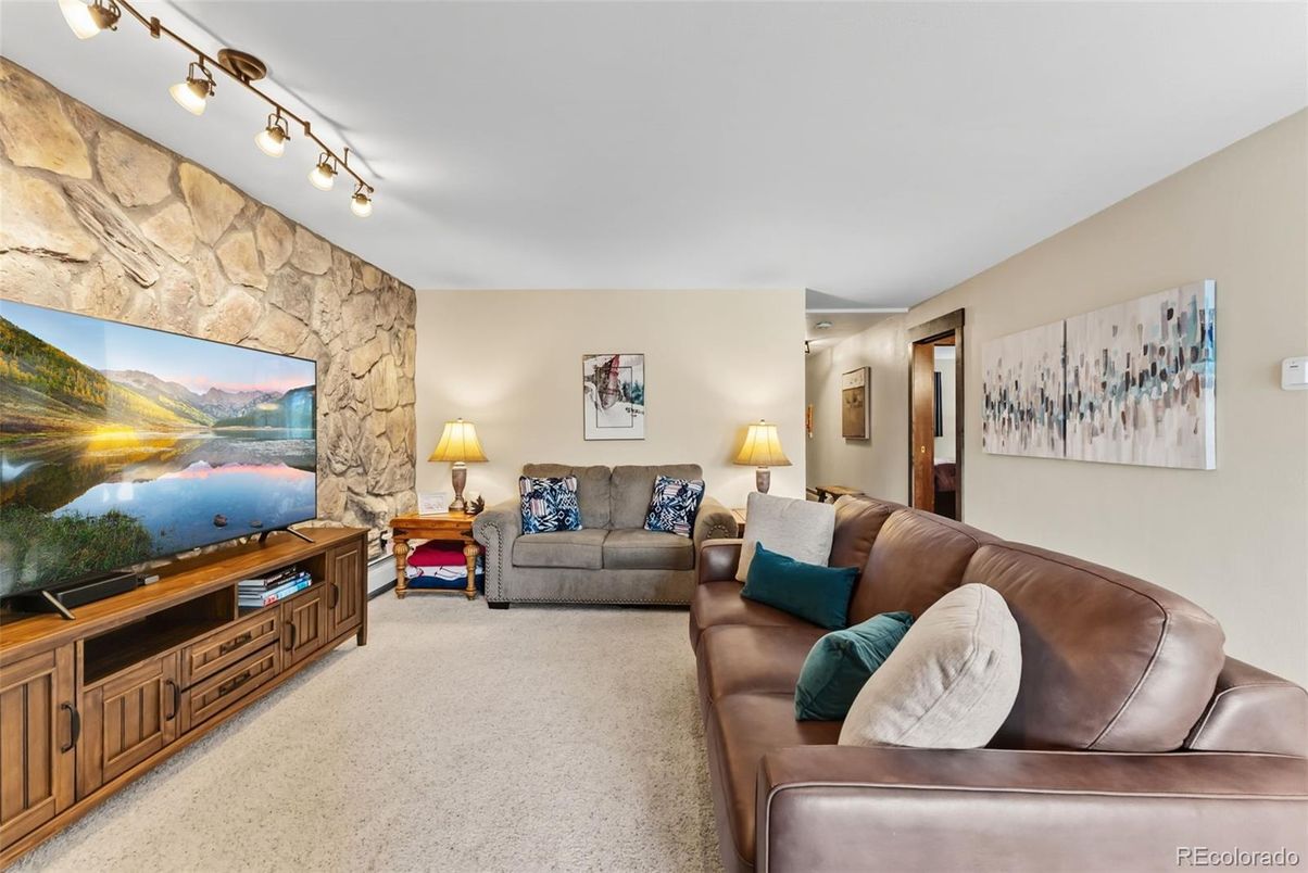 Interior, Living room, Stone Walls