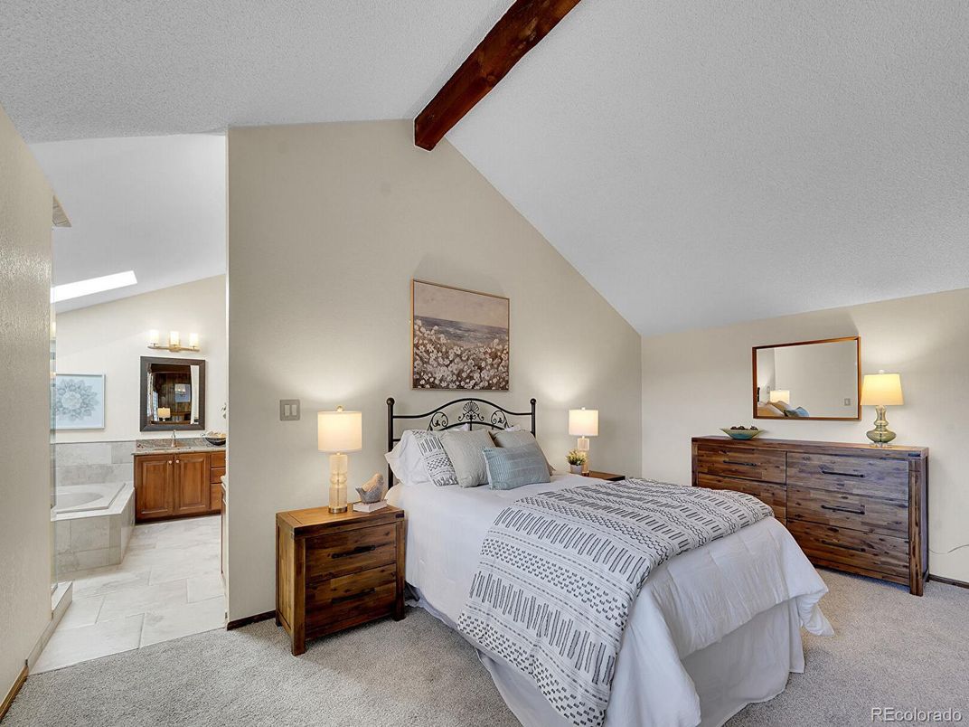 Bathroom, Bedroom, Interior, Marble, Wooden Beams