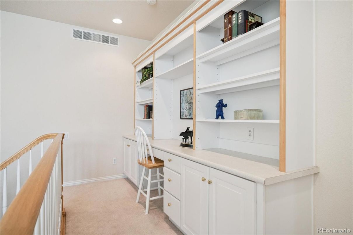 Home Office, Interior, Recessed Lighting