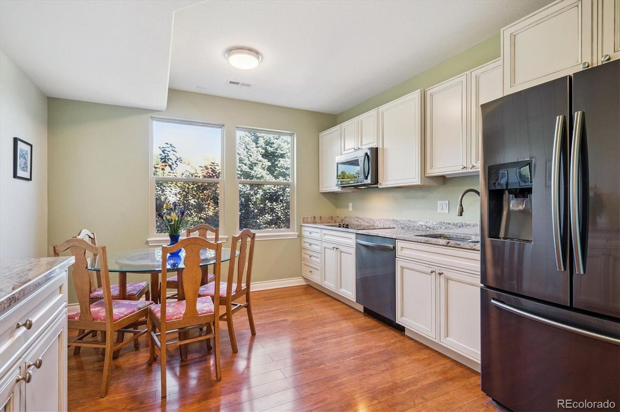 Dining room, Interior, Kitchen, Wood Texture Flooring