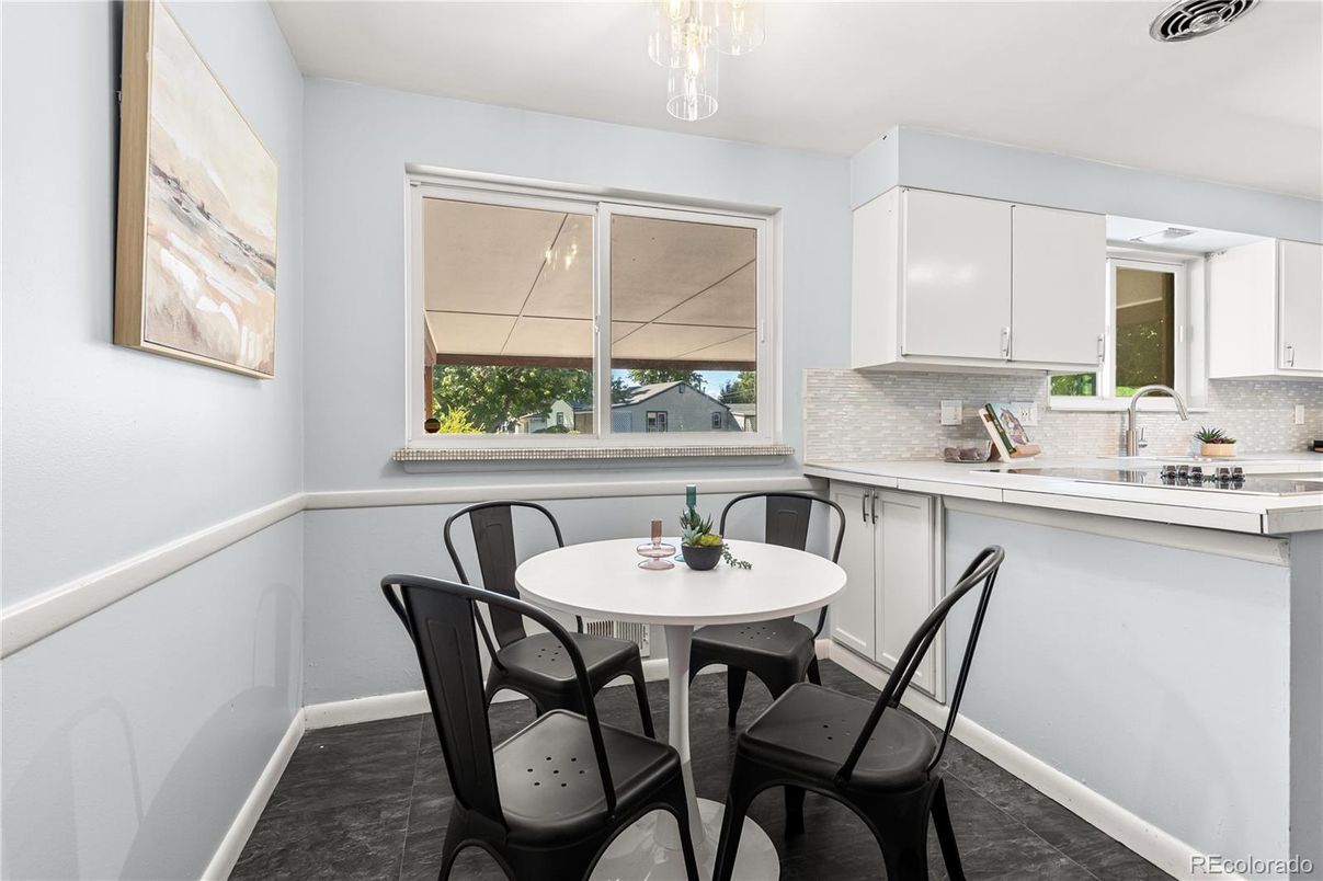 Dining room, Interior, Kitchen
