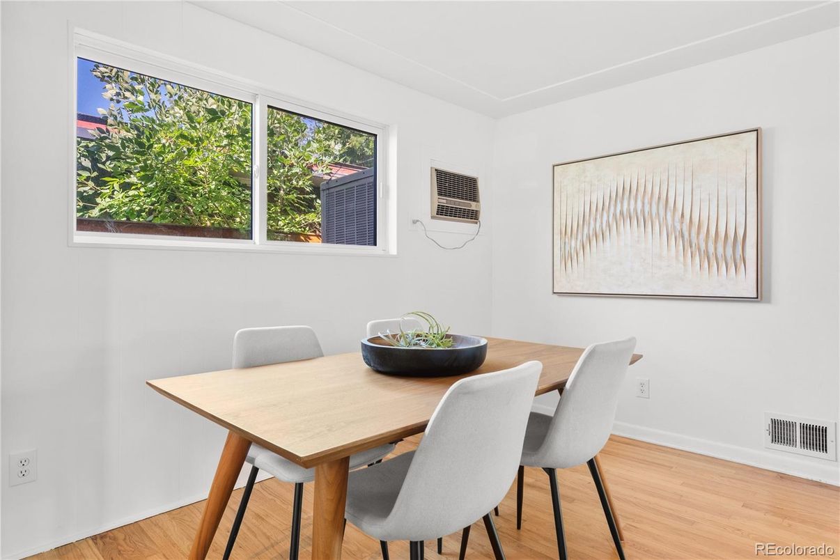 Dining room, Interior, Wood Texture Flooring