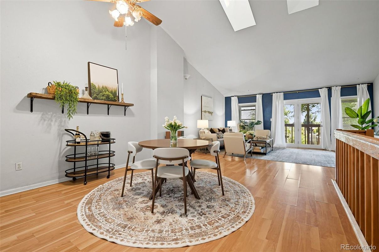 Dining room, Interior, Living room, Wood Texture Flooring