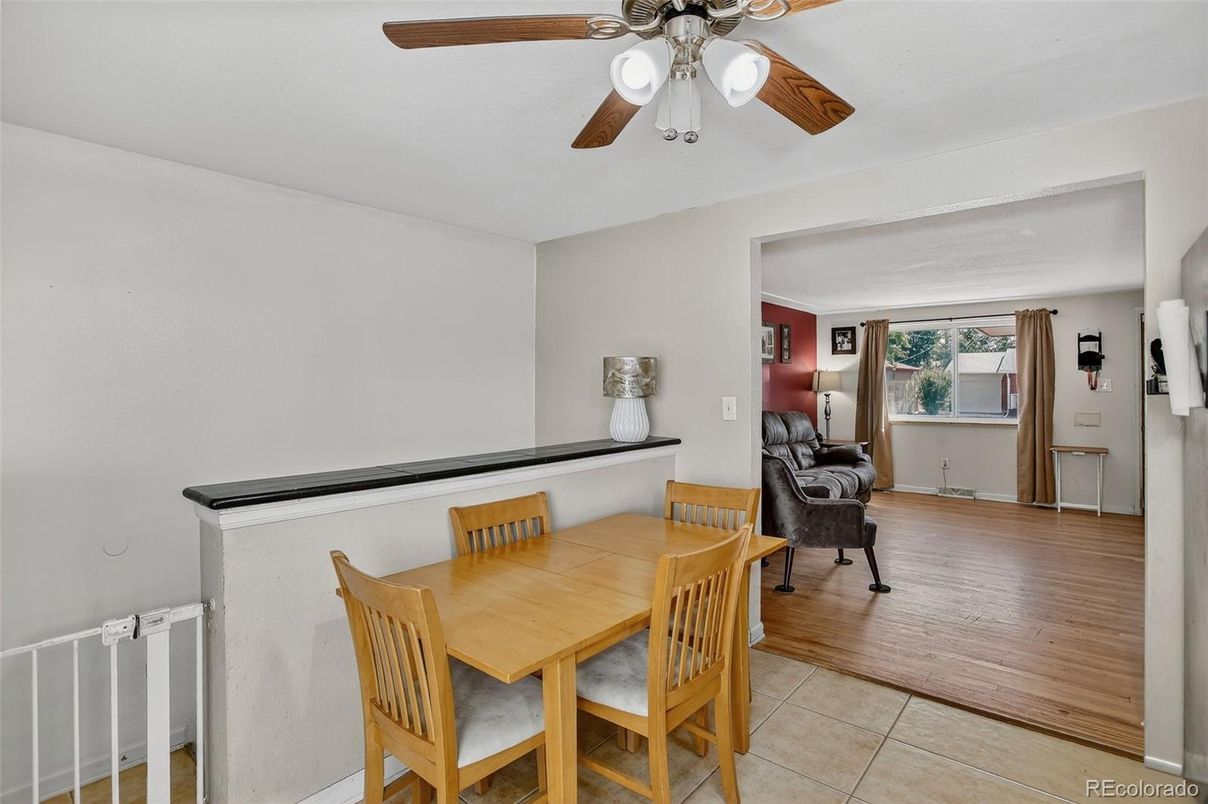 Dining room, Interior, Wood Texture Flooring