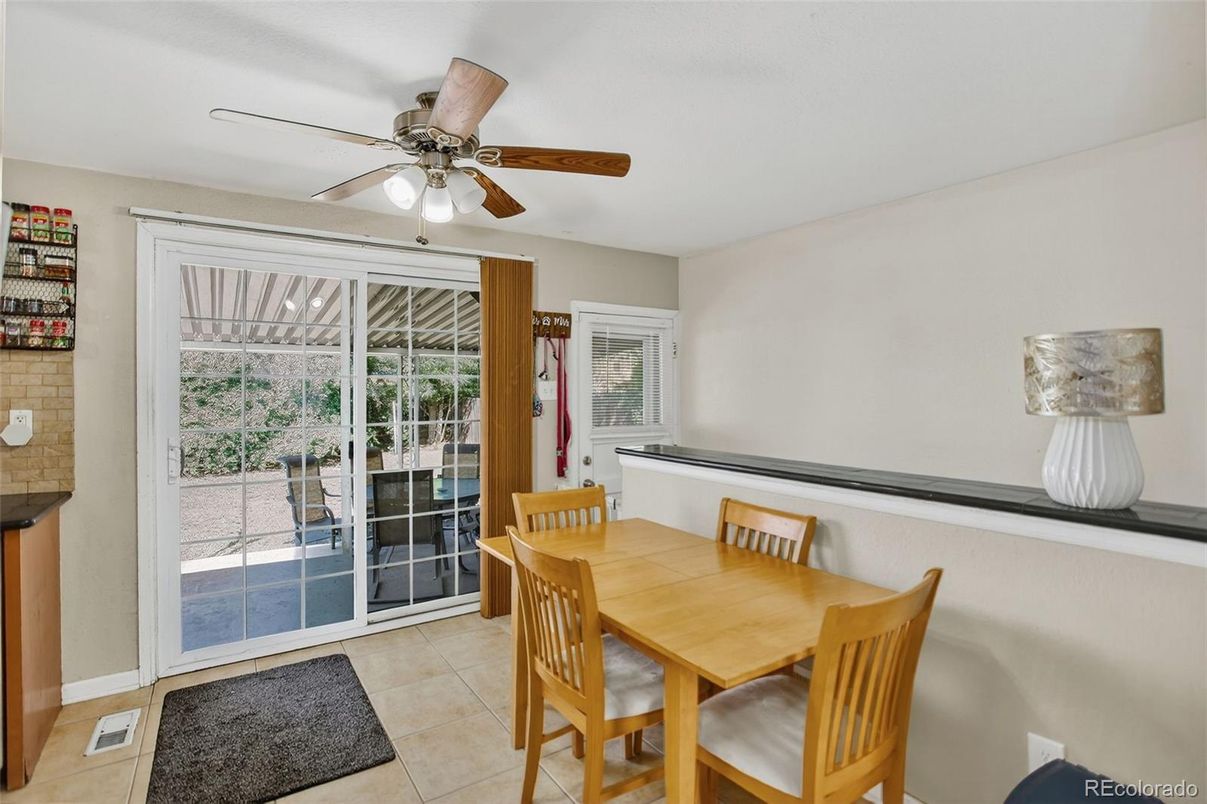 Dining room, Interior