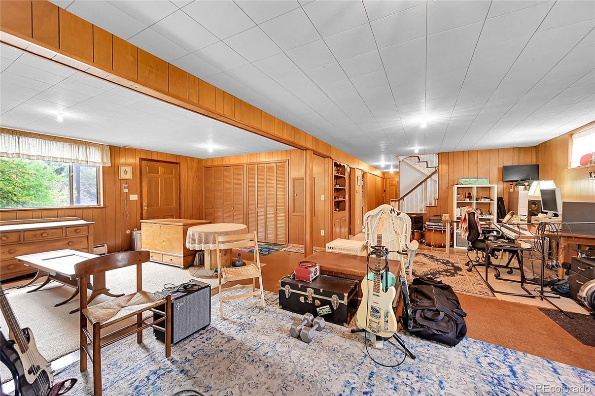 Interior, Recessed Lighting, Wooden Walls