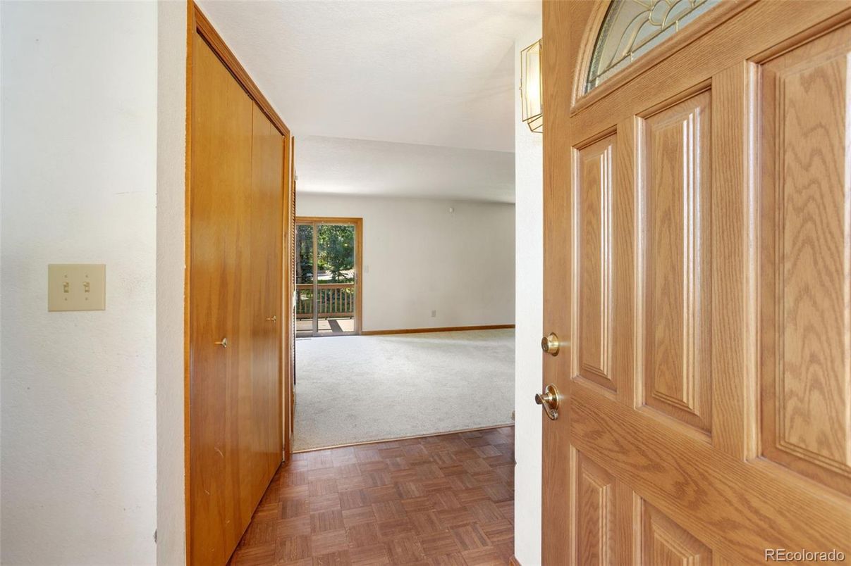 Empty room, Interior, Wood Texture Flooring