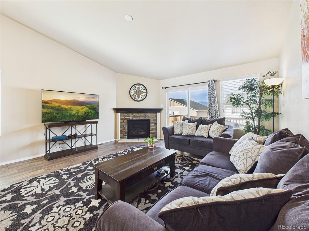 Fireplace, Interior, Living room, Wood Texture Flooring