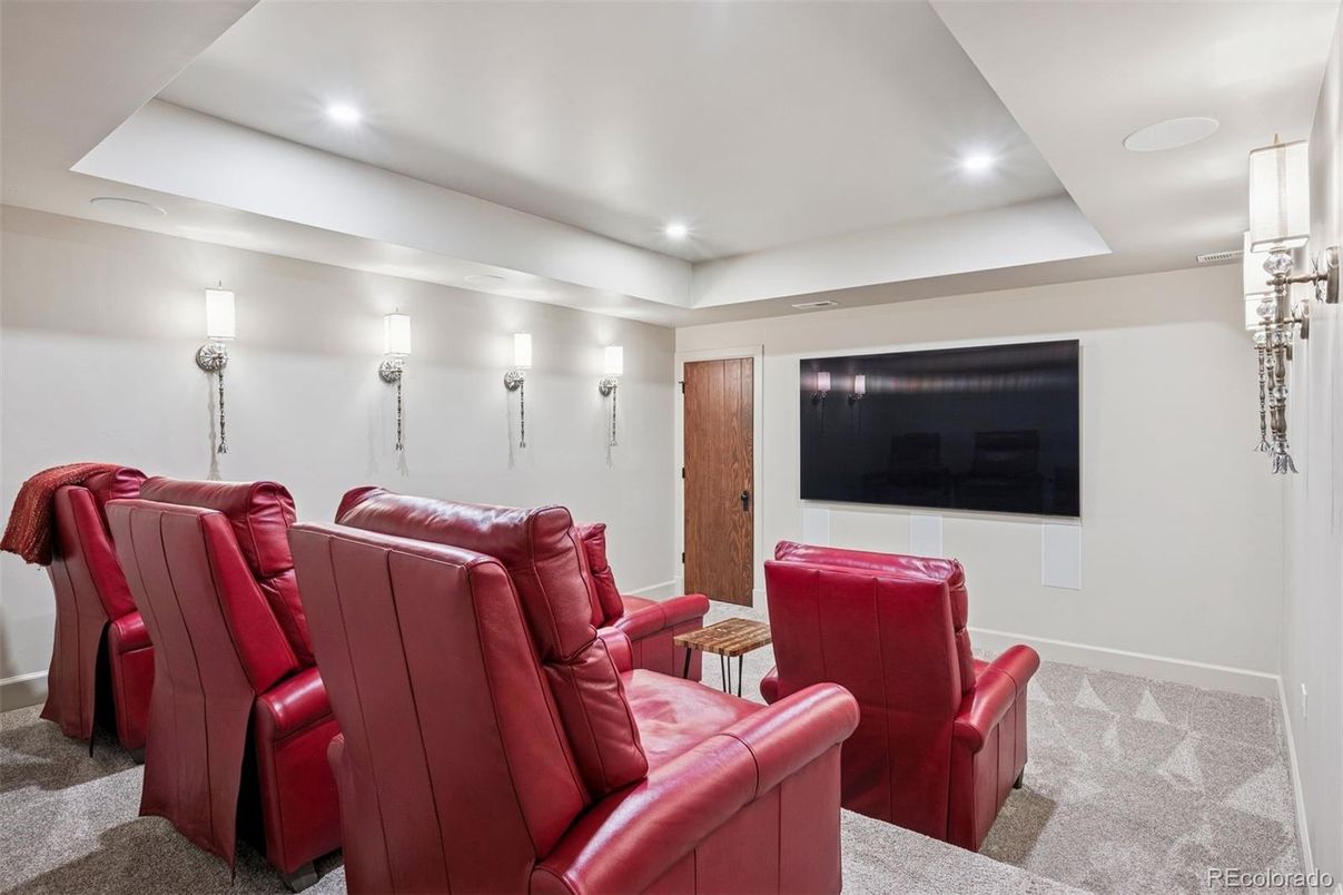 Interior, Recessed Lighting, Theatre Room