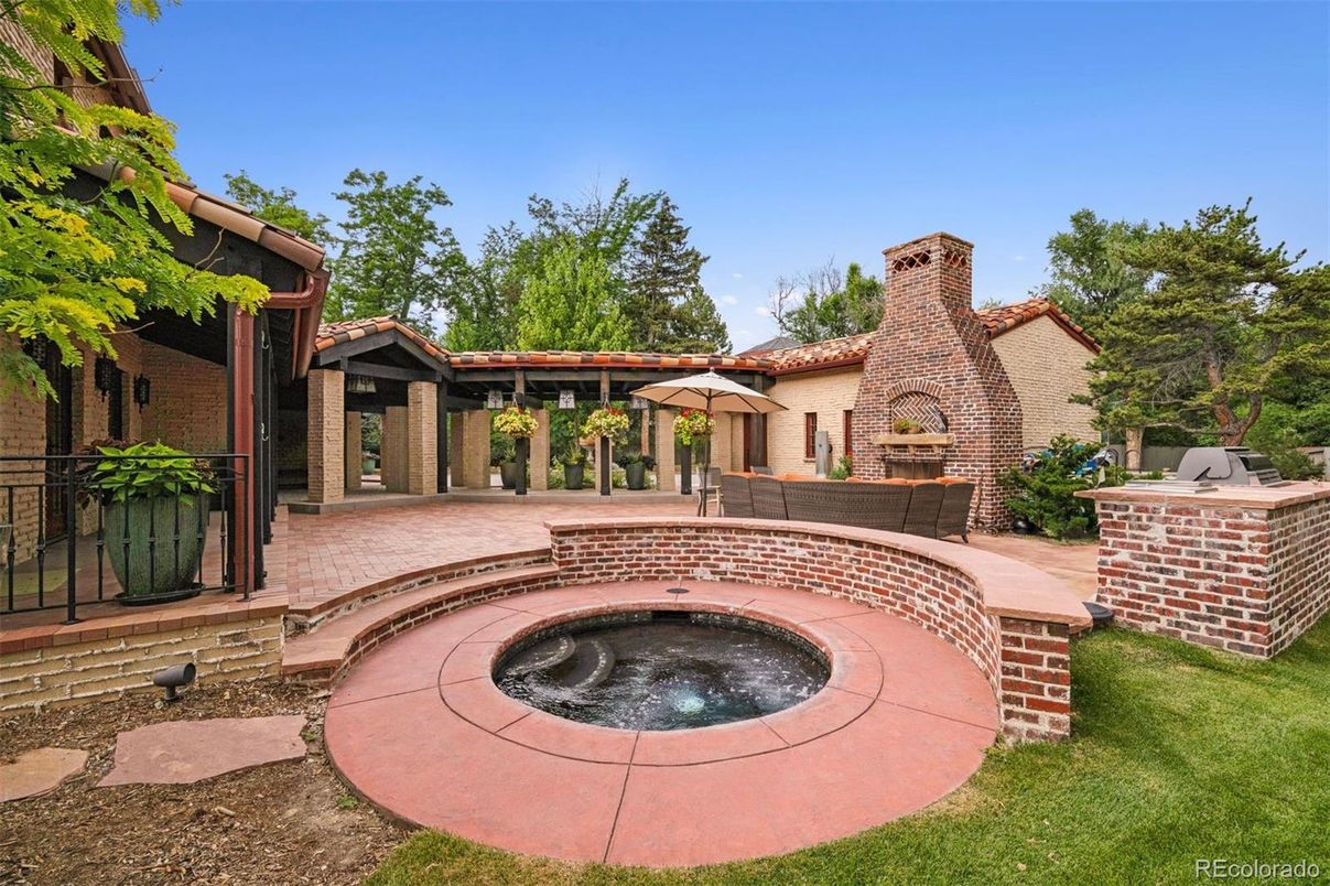 Backyard, Exterior, Fireplace, Pool