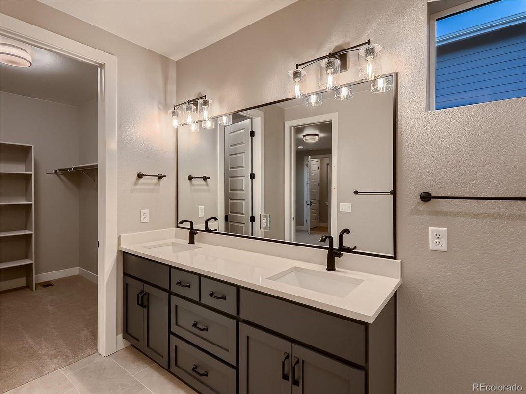 Bathroom, Dual Sink Vanities, Interior, Walk-in Closets