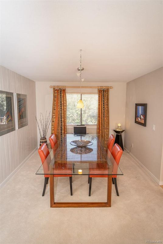 Dining room, Interior, Pendant Lights