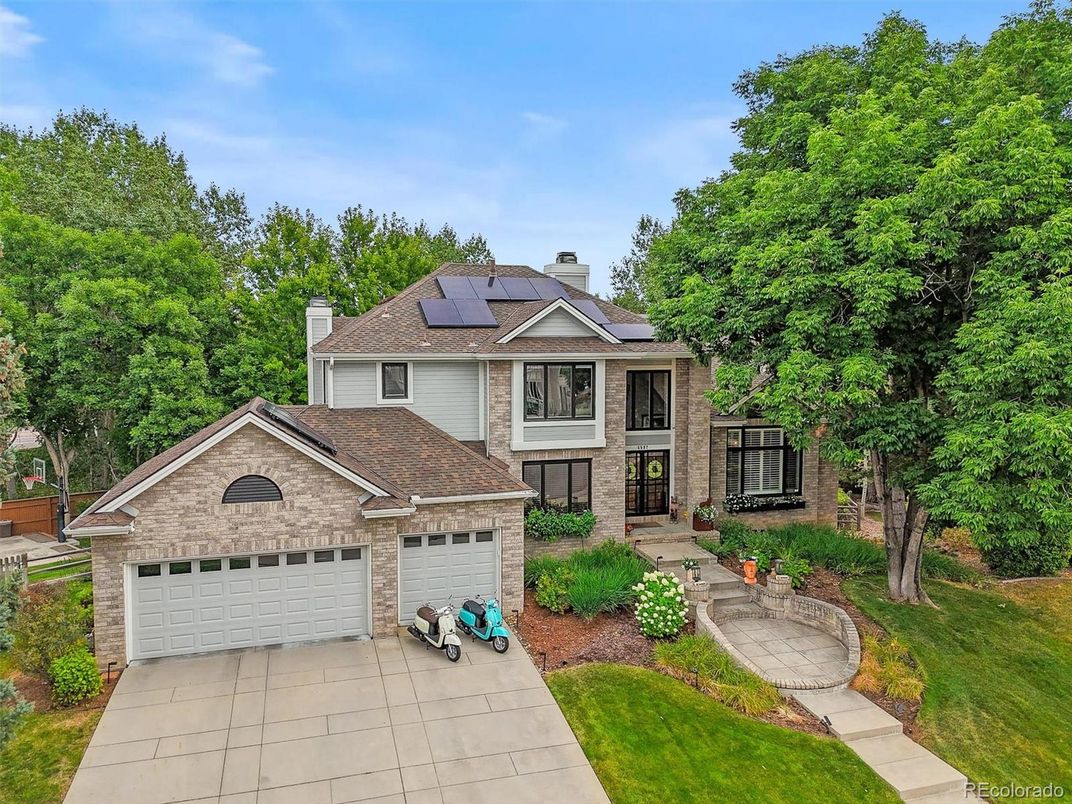 Attached, Exterior, Facade, Brick Facade, Solar Panels, Queen Anne Victorian